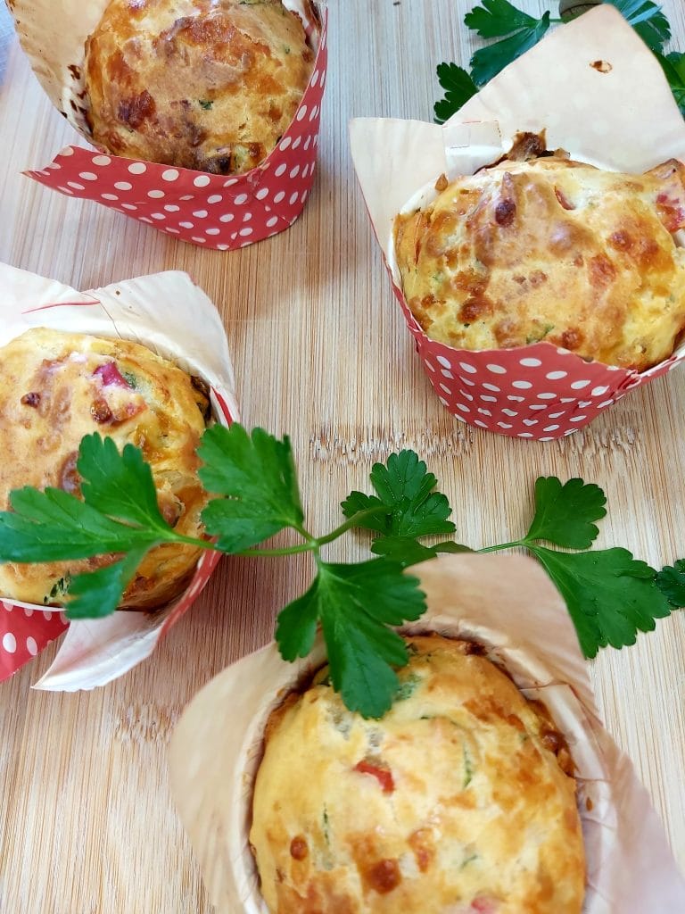 Delicious Muffins with Cheese - A Cup Full of Sprinkles