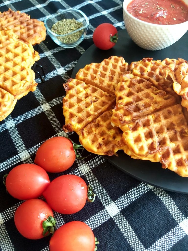 Pizza Waffles - A Cup Full of Sprinkles