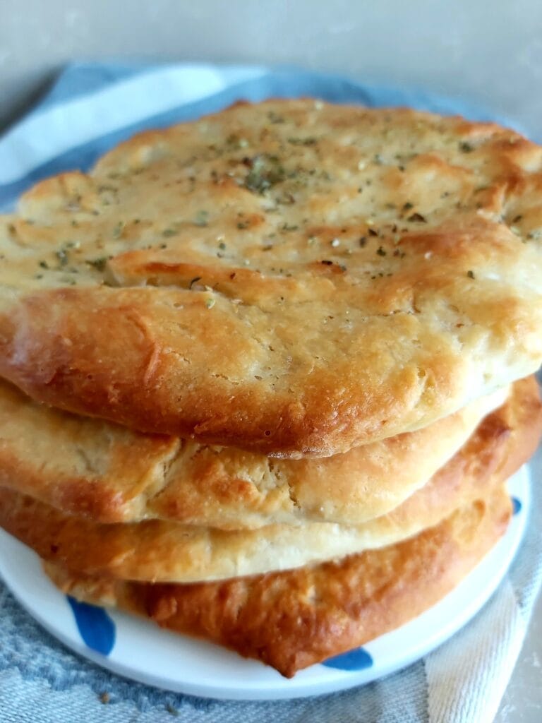 Yeast Flatbread - A Cup Full of Sprinkles