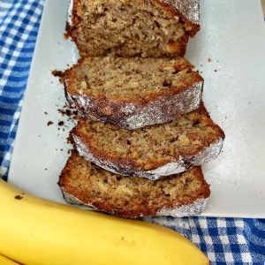Banana Bread on a plate