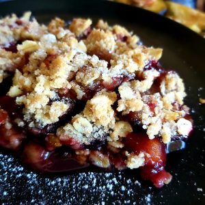 Plum Crumble